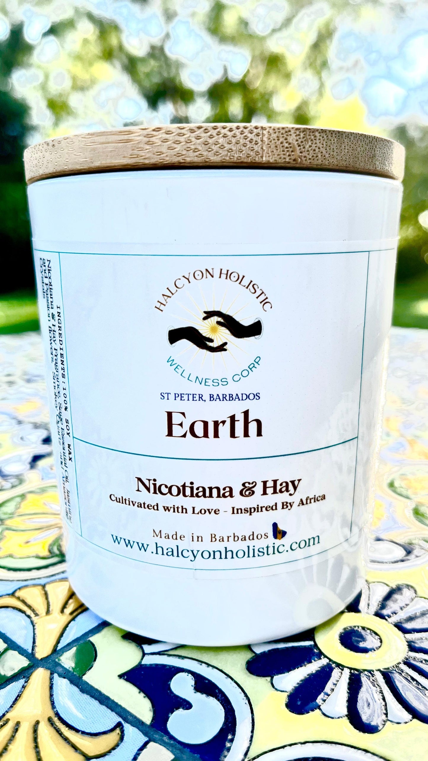 Earth Harmony Candle – Grounded in Nature